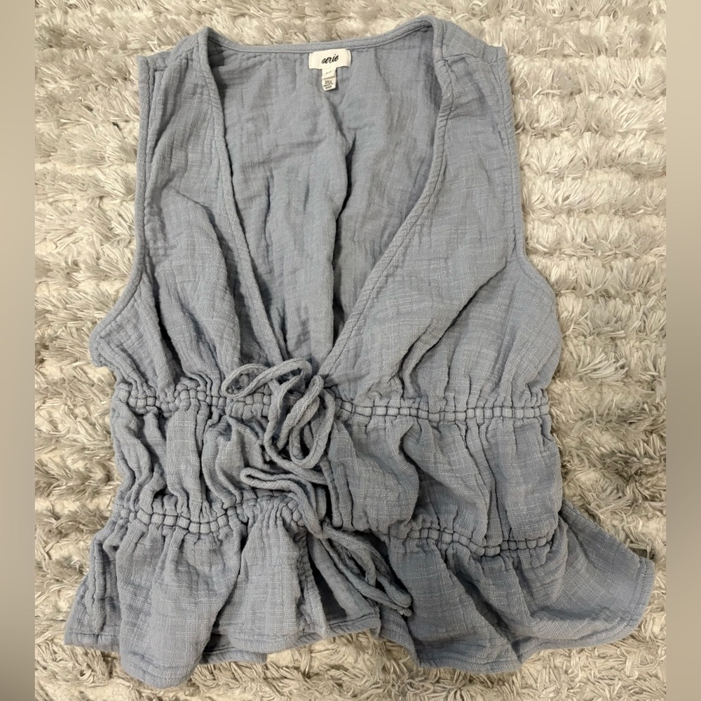 Aerie Light Blue Sleeveless Tank